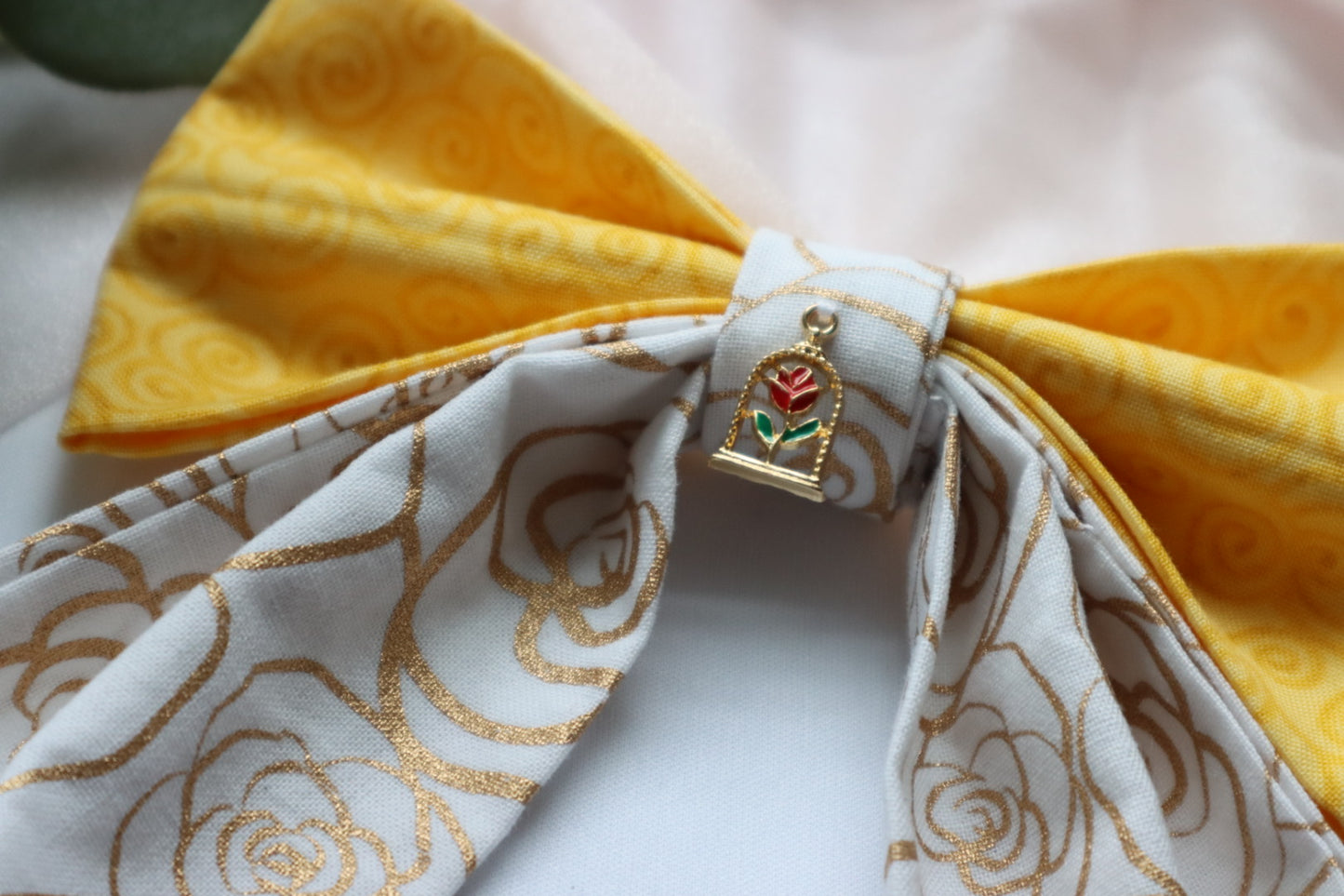 Enchanted Rose Hair Bow