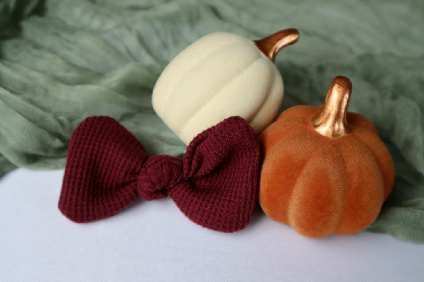 Burgundy Waffle Knits