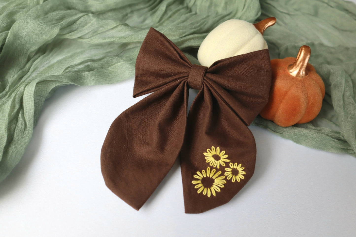 Embroidered Sunflower